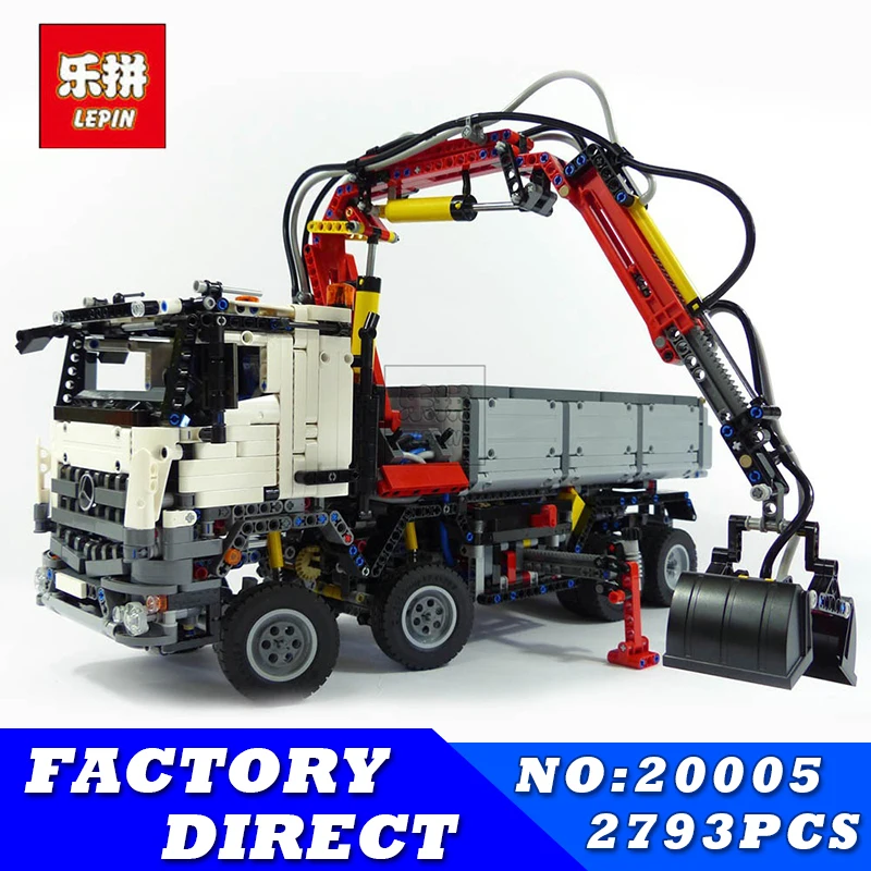 

LEPIN 20005 2793Pcs Technic Series Arocs Technic Plane Building Blocks Bricks Kits Ecudational Toys for Children Gift 42043