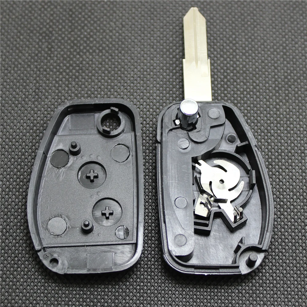 AURONOVA Новый чехол книжка для Renault Duster Dacia Modus Clio Espace Megan Logan Kangoo Sandero 2 кнопки