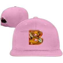 Персонализированная унисекс бейсболка Регулируемая Кепка для грузовика спортивная шапка для путешествий с натуральными осенними листьями Буква B бейсболка Плоская Шляпа(1