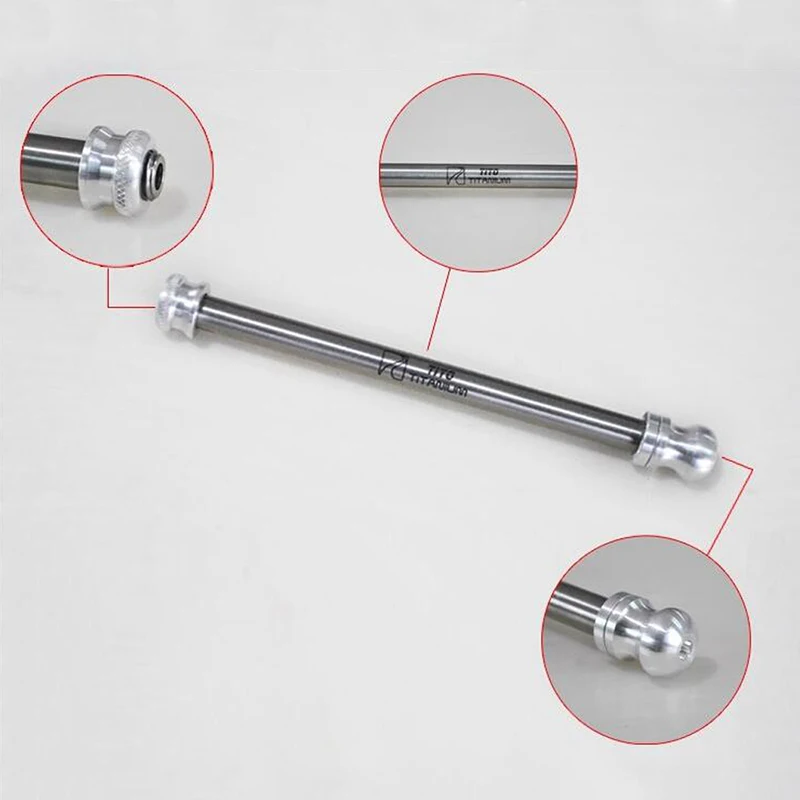 Bike 142*12mm GR5 Titanium alloy Bucket Shaft lever Bicycle Quick Rear