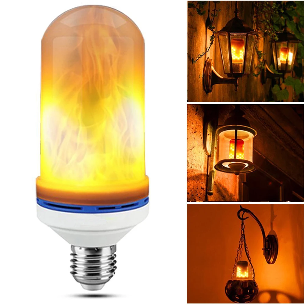 

Liang Figure indoor decoration atmosphere led flame light Bulb