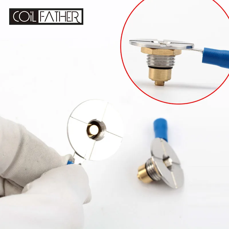 

Coil Father 510 Converter with Spring Load for Ego Series Box Mechanical Mod E Cigarette Hoohak