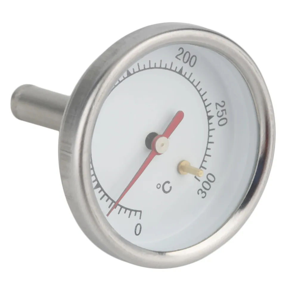 

Household Stainless Steel Coffee Thermometer 0 to 300 degree Kitchen Food Meat Milk BBQ Dial Pointer Thermometer