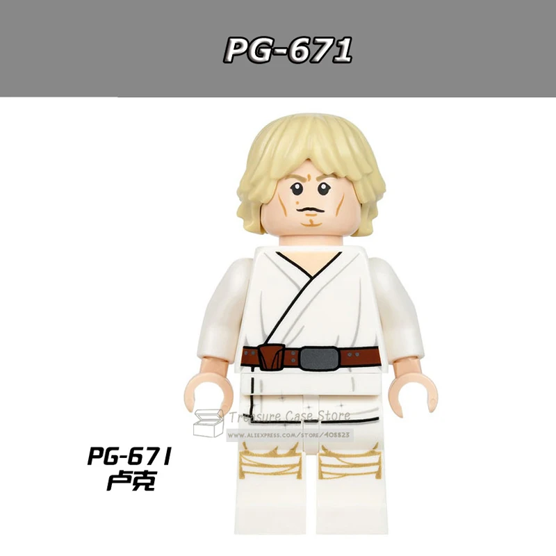 

PG671 Luke skywalker figure Star Wars Building Toys Blocks