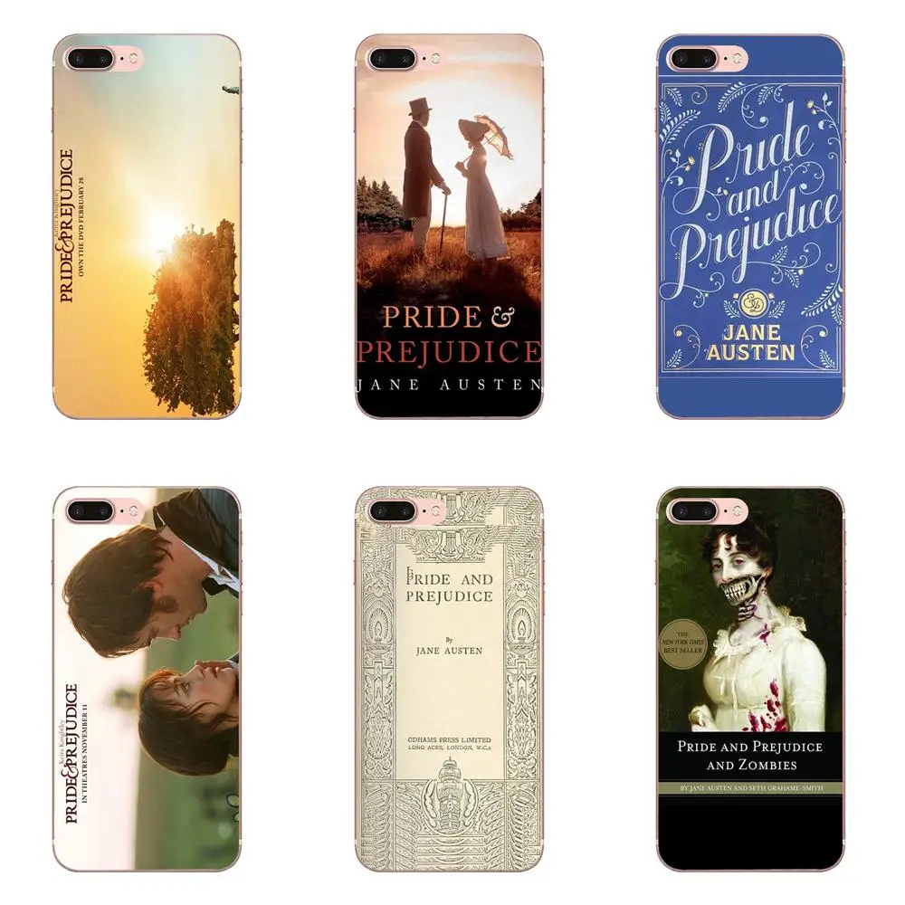 

For Apple iPhone 4 4S 5 5C 5S SE 6 6S 7 8 Plus X XS Max XR Protector Phone Case Pride And Prejudice Romance Love