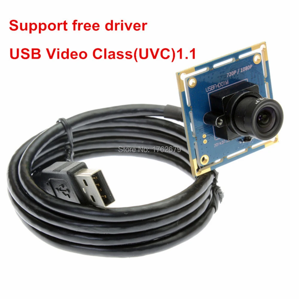 

Ominivison OV2710 120fps mini USB cmos camera module with 3.6mm lens ELP-USBFHD01M-L36
