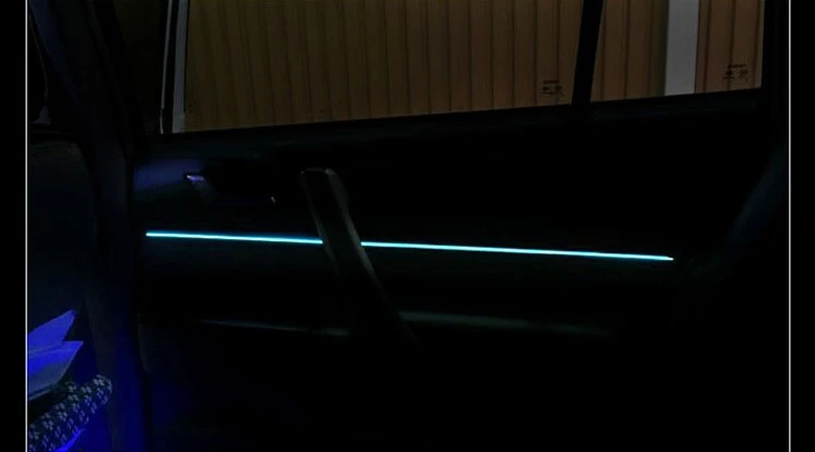 Автомобиль светодиодный Холодные огни гибкий неон el Провода для Mercedes W203 W210 W211 W204