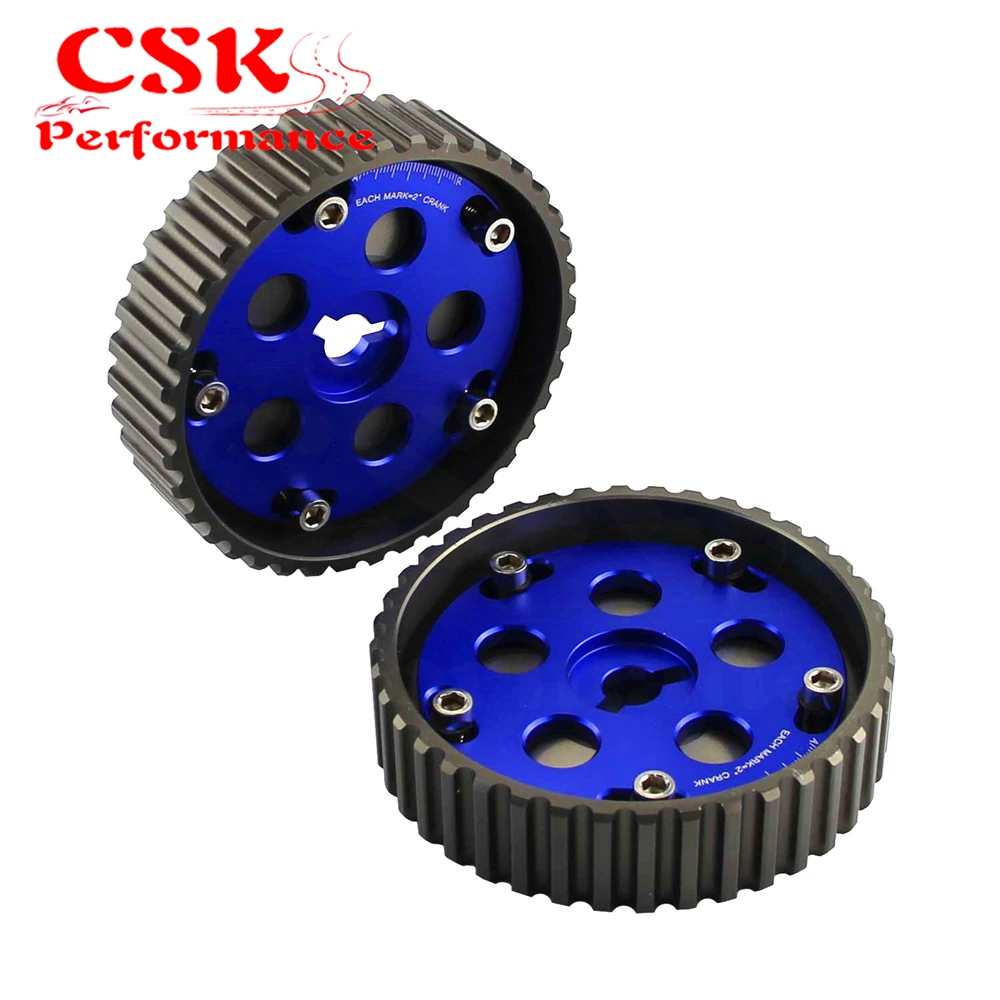 

Adjustable Cam Gears & swift cam pulley For Suzuki Swift GTI G13B blue