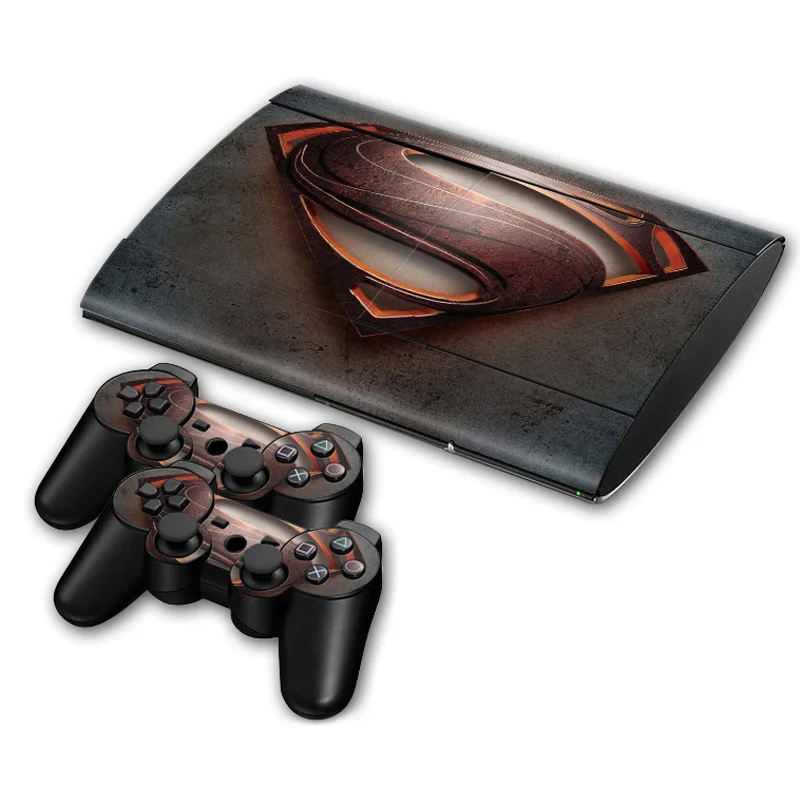 

PVC Skin Sticker for Ps3 super slim 4000 Console and Controllers stickers for ps3 slim 4000 vinyl sticker--0049