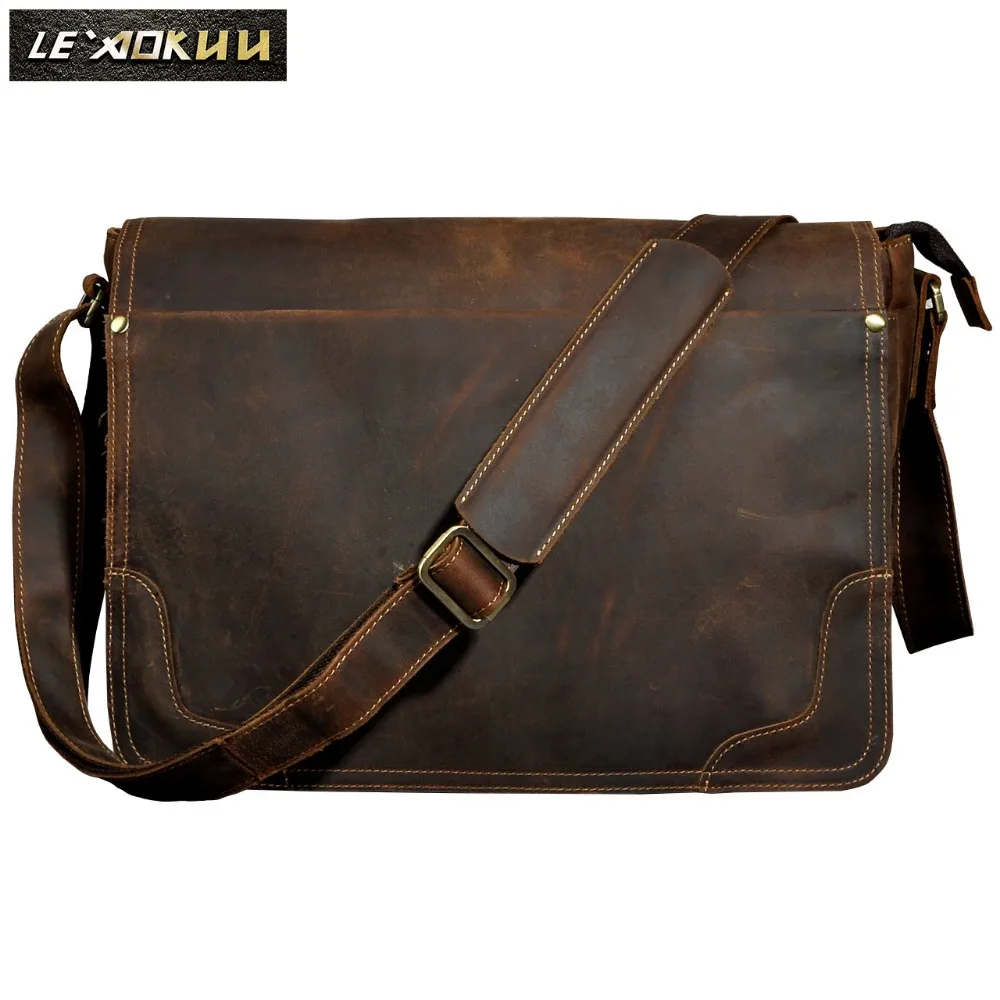 Nieuwe Mode Lederen Man Casual Messenger Bag Satchel Koeienhuid 13 \Laptop Bag School Book Cross-Body Schoudertas voor Mannen 2088 Nieuwe Mode Lederen Man Casual Messenger Bag Satchel Koeienhuid 13 \Laptop Bag School Book Cross-Body Schoudertas voor Mannen 2088