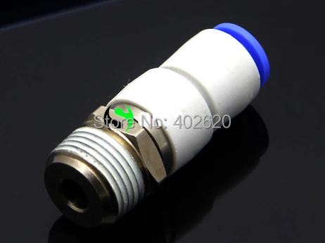 

free shipping SMC Type Rotary Joint 8mm Diameter High-speed Rotating Tracheal Joints,Pneumatic Tools KSH06-M5