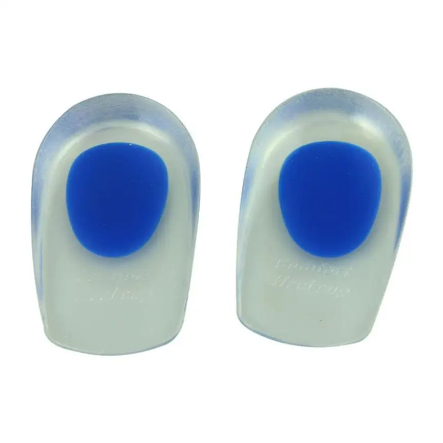 Increased insoles Soft rubber Gel Heel Pain Heel Spur Cup insoles