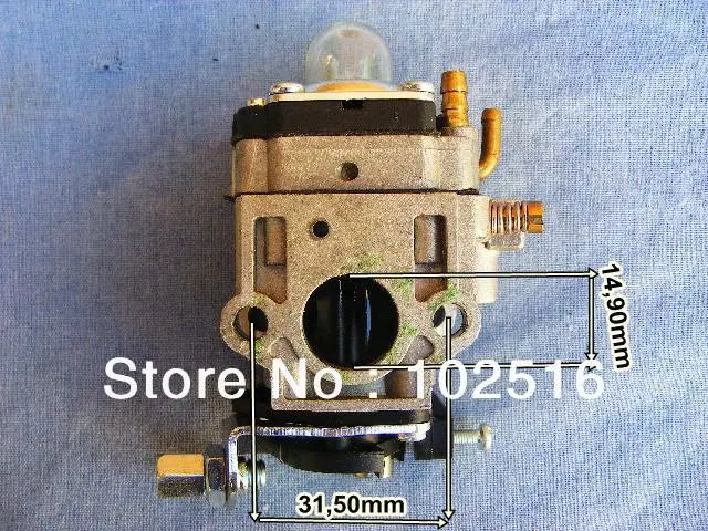 

43cc 49CC 52cc BRUSH CUTTER CARBURETOR 2 stroke engine carburetor with gasket