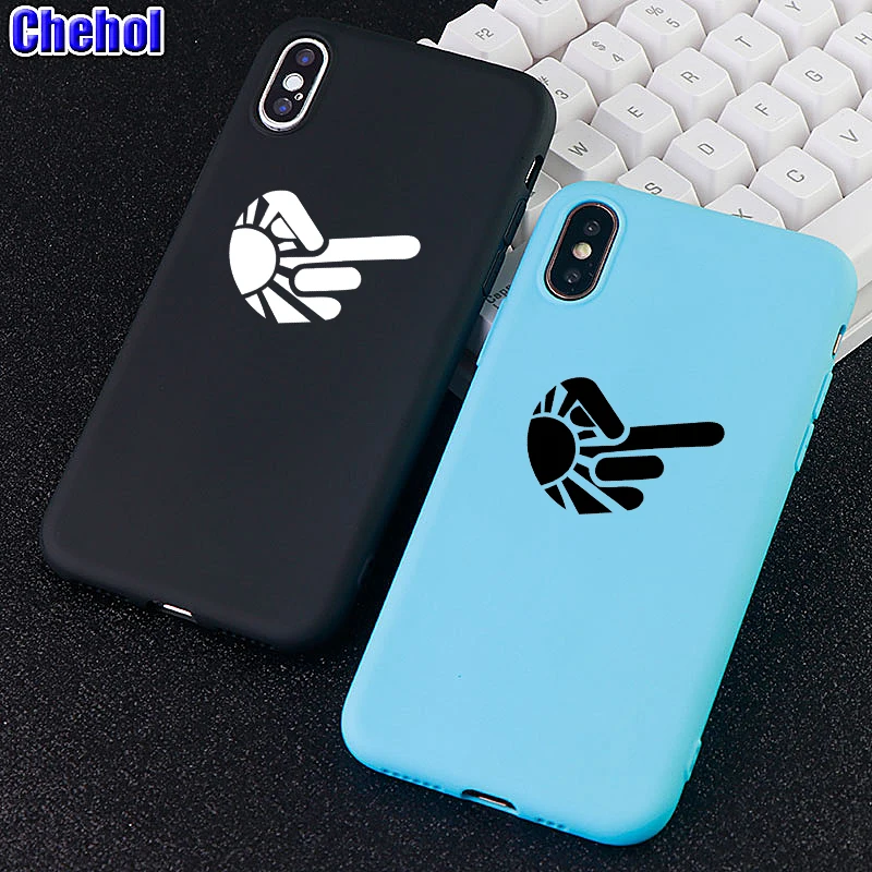 Cell Phone Cases for IPhone 6s 7 8 Pluls X XS MAX XR Case Funny Gesture Soft TPU Silicone Fitted Mobile Covers Accessories |
