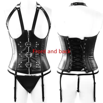 

LEATHER HARNESS Belt Body Bondage Handmade Tight Lingerie Set Sexy adjustable Cage Bra Dance festival Halloween Rave Wear