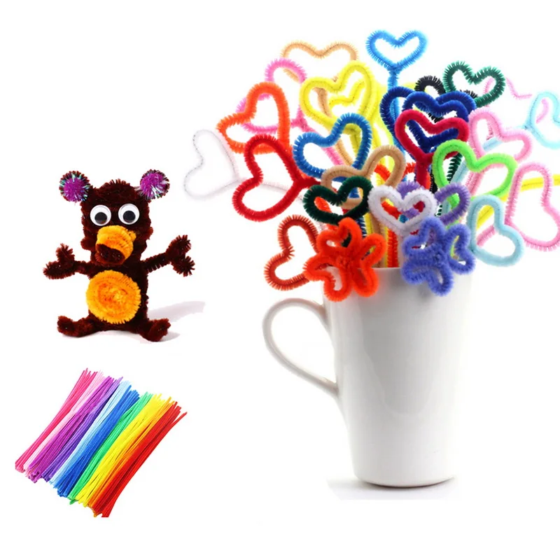 

10pcs/set Educational Toys Creative Children Puzzle Twist Stick Handmade Material Children Toy Animal Kindergarten Decoration