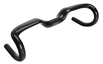 

free shipping Cycling Road Bike Handlebar Bent Bar Ultralight Carbon Bicycle Handlebar 31.8mm*400/420/440 Ultra-light Black