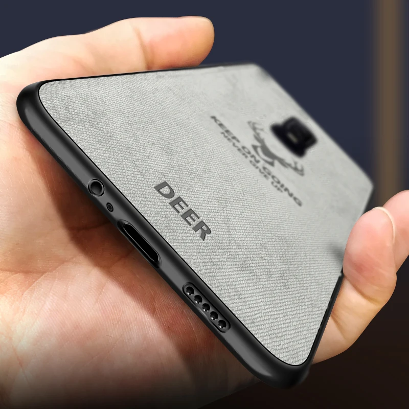 

Luxury Christmas Deer Batman Cloth Phone Case For Oneplus 5 T 6 T Ultra-thin silicone Fabric Cover For Oneplus 6T 5T Funda Coque