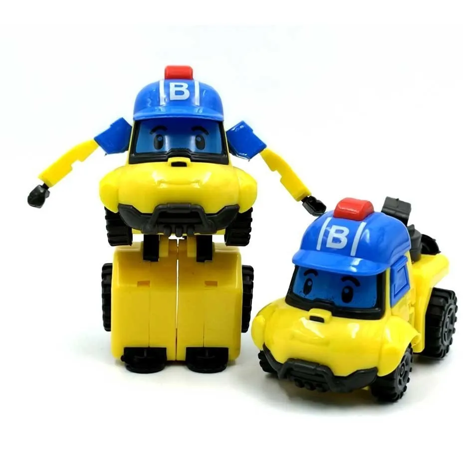 6 Styles Korean Kid Toys Robocar Poli Transformation Robot Poli Amber Roy Car Toys Action Figure Toys For Children Best Gifts - Цвет: 6