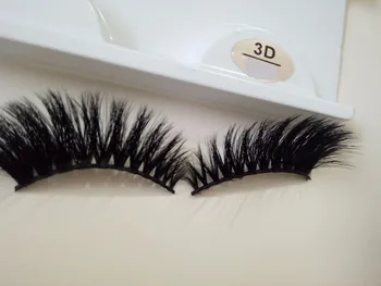

New 1 pair 3D Handmade Thick Mink Eyelashes Natural False Eyelashes for Beauty Makeup fake Eye Lashes Extension 3D-L30
