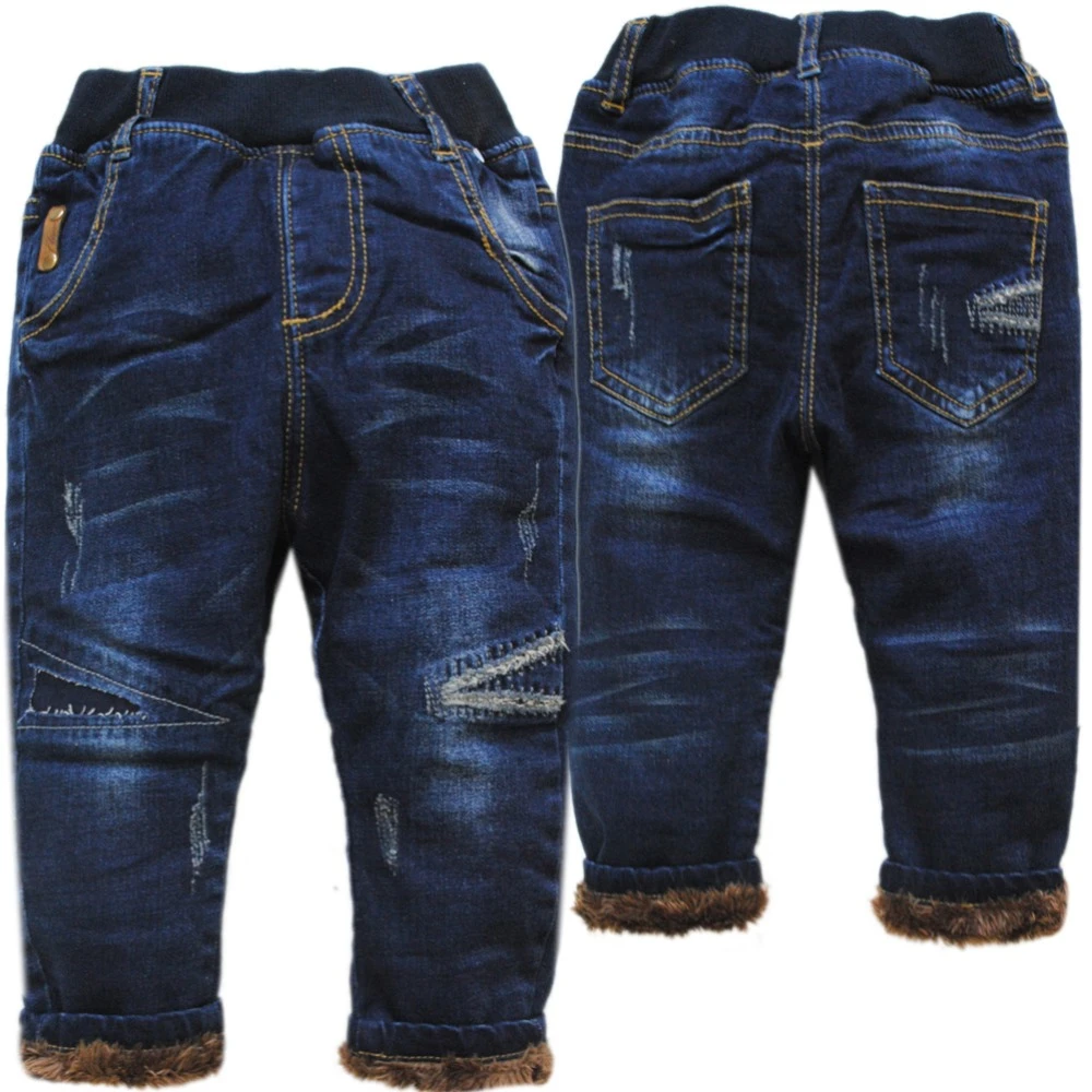 4072 vaqueros de invierno para bebés, pantalones para bebés, pantalones de mezclilla muy cálidos y de lana, pantalones gruesos para niños, azul marino, pantalones para niñas|baby jeans|baby trousersbaby girl trousers -
