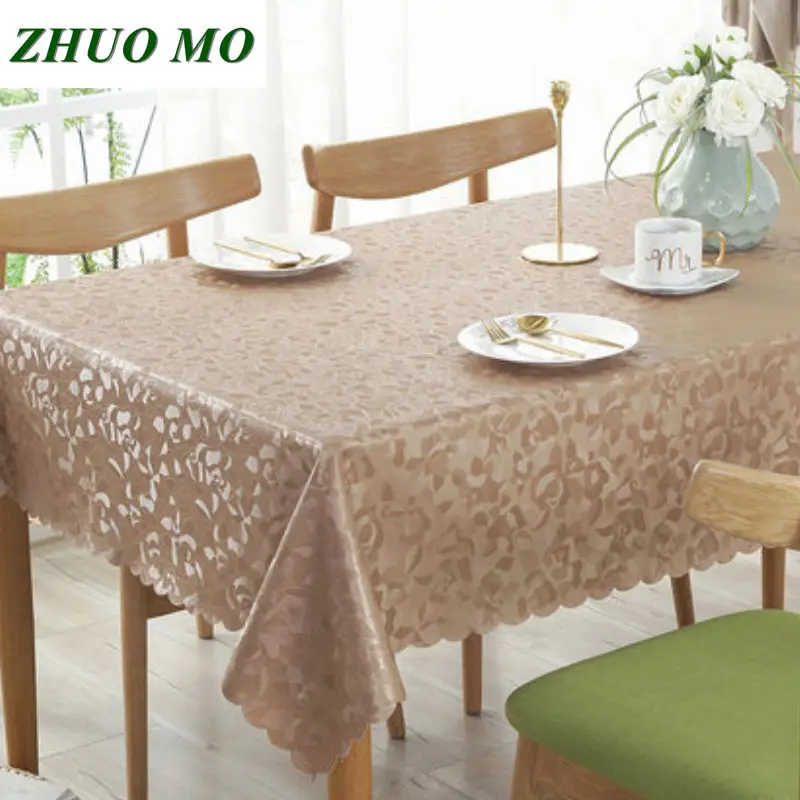  High quality waterproof Table Cloth Anti-scalding oil-proof table cloth Kitchen accessories home de