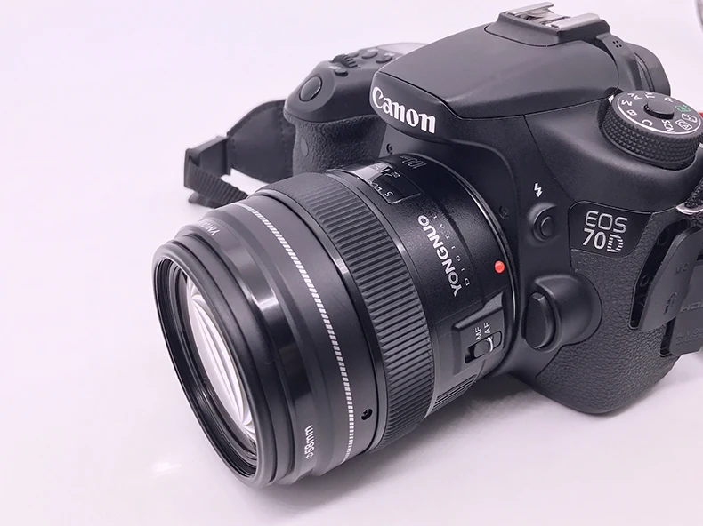 YONGNUO 100 мм yn100мм F2 большая апертура Средний телеобъектив для Canon EF Mount 5D 5D IV 1300D T6 760D 1300d 6d 600d 80d