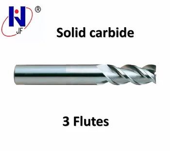 

Big Sale Solid Carbide 3 Flute aluminum End Mill 50HRC High Performanace polished 20*50*D20*100*3F