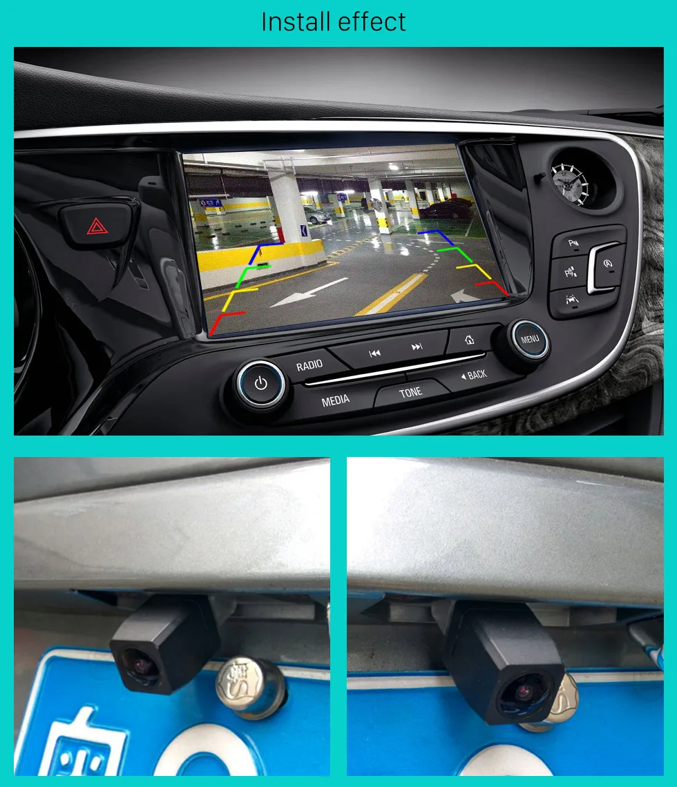 Seicane Starlight HD 170 градусов широкоугольный объектив просмотр Водонепроницаемая резервная парковочная камера для автомобиля dvd радио плеер ночное видение