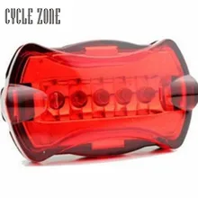 AAA 5 Led велосипедный головной передний задний фонарь+ 360 крепление WarningHeadlight тактическое оружие Свет для охоты кемпинга факел Dec20ZYP