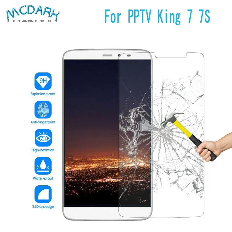 Mcdark 6 0 ''для PPTV King 7 S спереди Стекло Экран Protector замена пленки для легко
