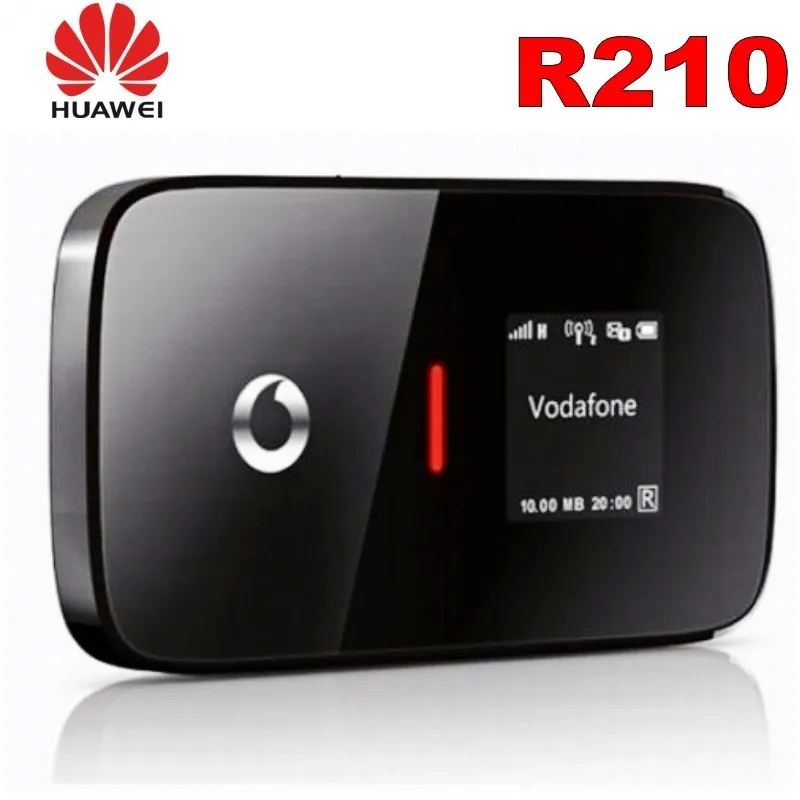 Оригинальный Разблокировать LTE 100 Мбит Vodafone Mobile Wi-Fi HUAWEI Беспроводной 4G маршрутизатор R210 Поддержка LTE 800/1800/2600 МГц с антенной