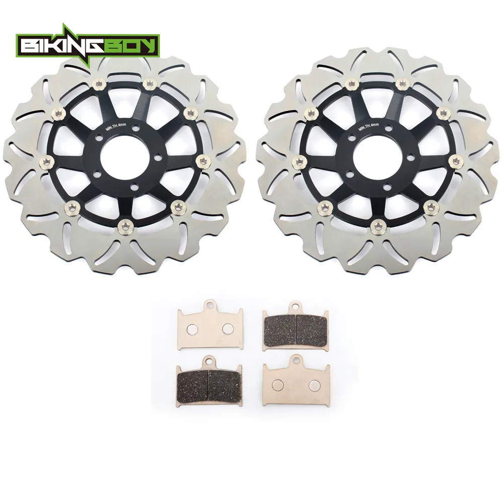 BIKINGBOY для Suzuki GSX R 600 W 92 93 GSXR 750 88 89 90 91 1100 1989 1992 передние тормозные диски роторов