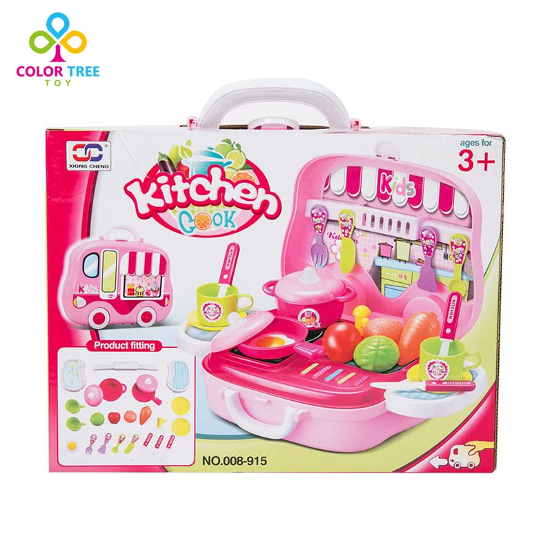 mini toy kitchen set