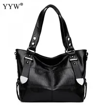 Сумки для женщин Роскошная сумочка женская дизайнерская сумка на плечо Повседневная сумка для покупок большие сумки винтажная черная сумочка