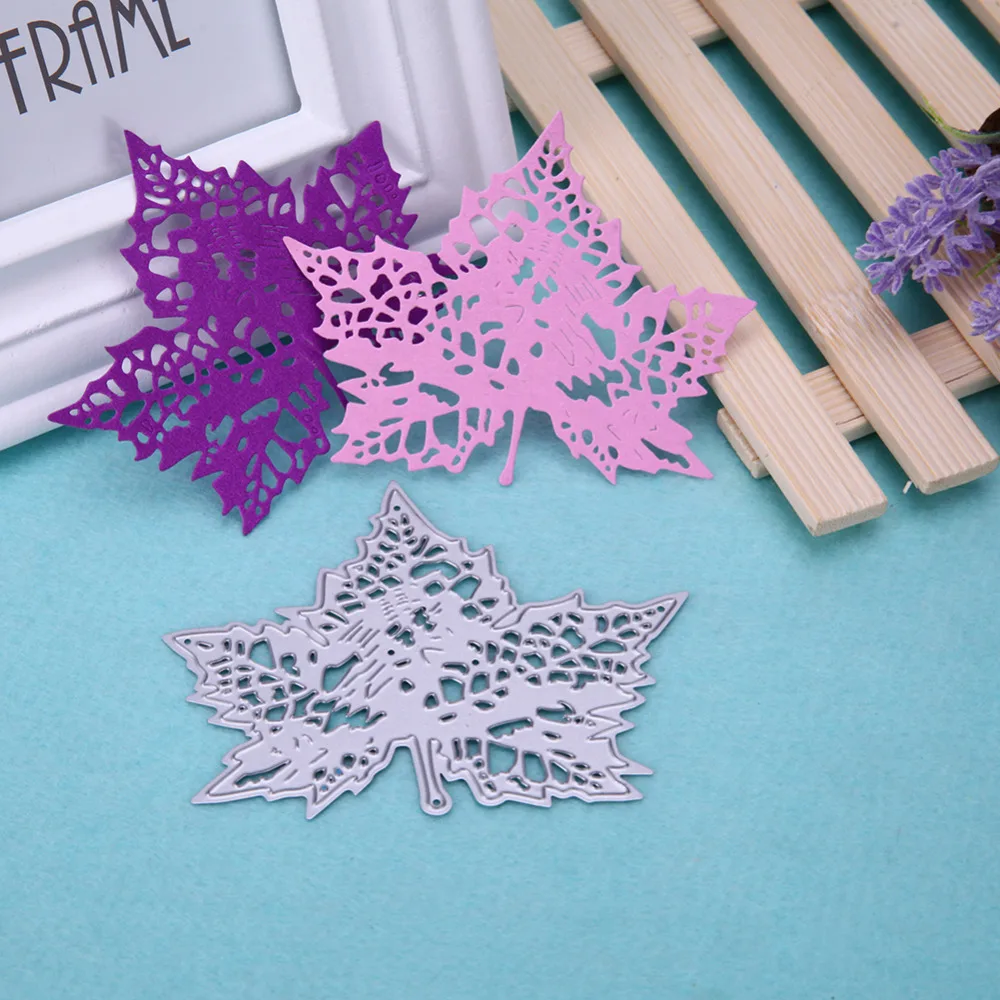 

Maple Leaf Pattern Metal Cutting Dies Stencil For DIY Scrapbooking Album Paper Cards Handmake Craft Decorative Embossing Die Cut