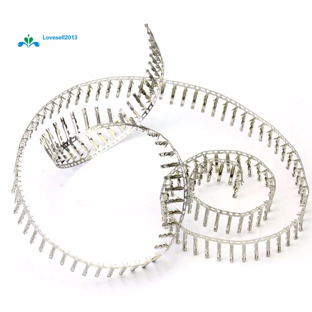 

100Pcs Dupont Jumper Wire Cable Housing Female Pin Contor Terminal 2.54mm NEW