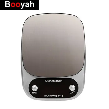 

10KG/1g Luxury Digital Kitchen Scale LED Electronic Cooking Scale Measure Tools Food Weighting Scale Metal Mini Bench Scales