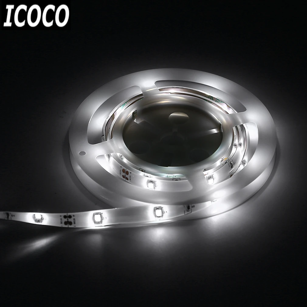 ICOCO 2017 1.2M Waterproof 30 LED Sensor Strips Digital Bed lighting