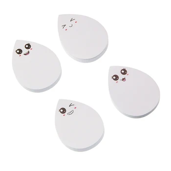

Waterdrop Shape Memo Pad Sticky Notes Notebook Stationery School Supplies Material Escolar Kawaii