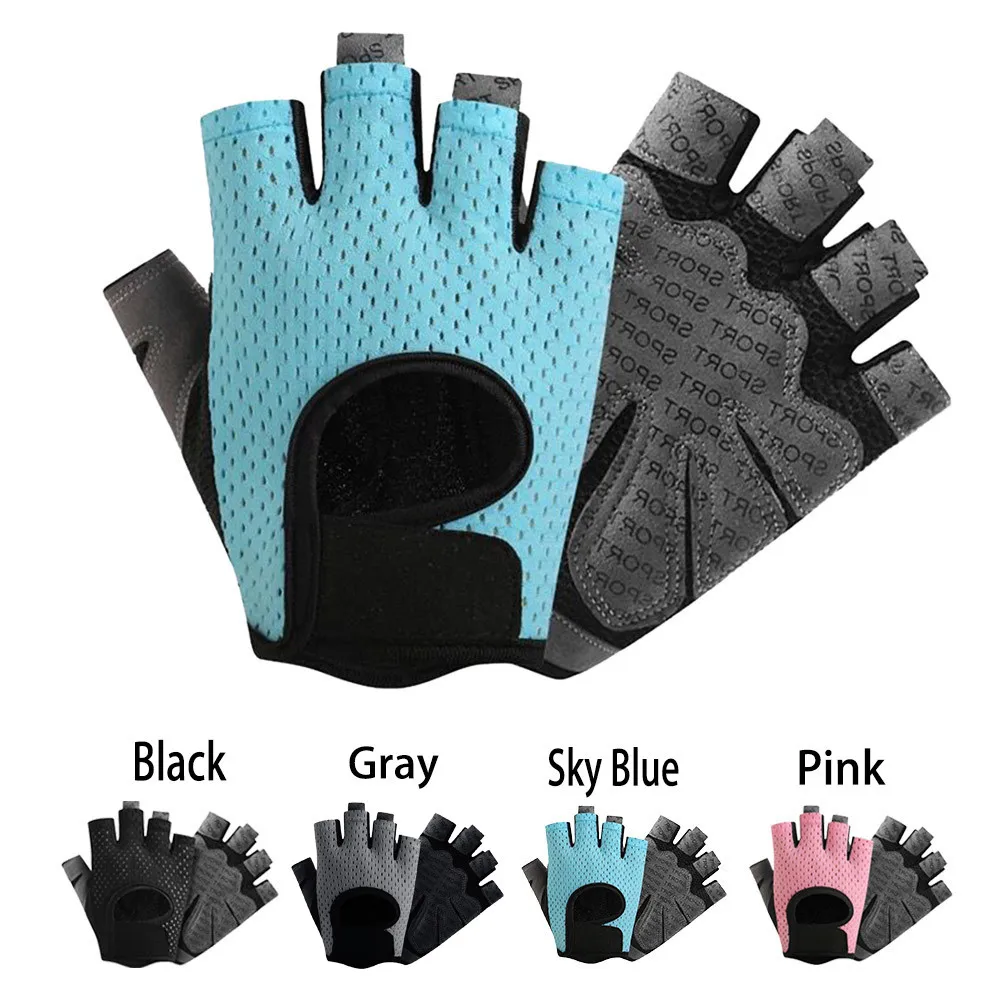 Перчатки для велоспорта, MTB, шоссейные перчатки для горного велосипеда, перчатки на полпальца, мужские летние велосипедные перчатки для тренажерного зала, фитнеса, нескользящие спортивные перчатки