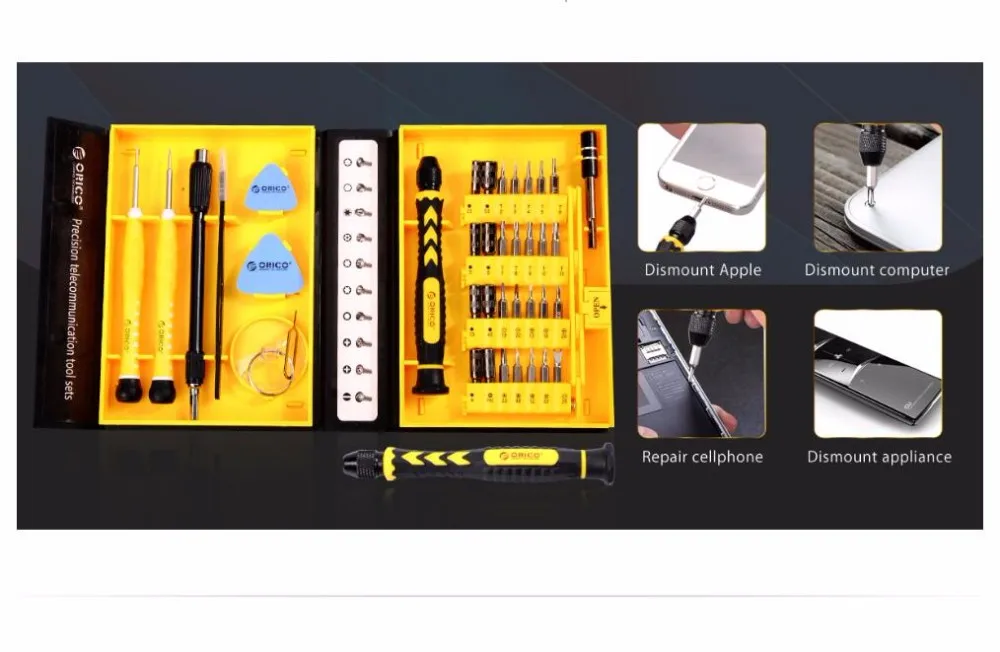 ORICO ST2 38 In 1 Screwdriver Set description image