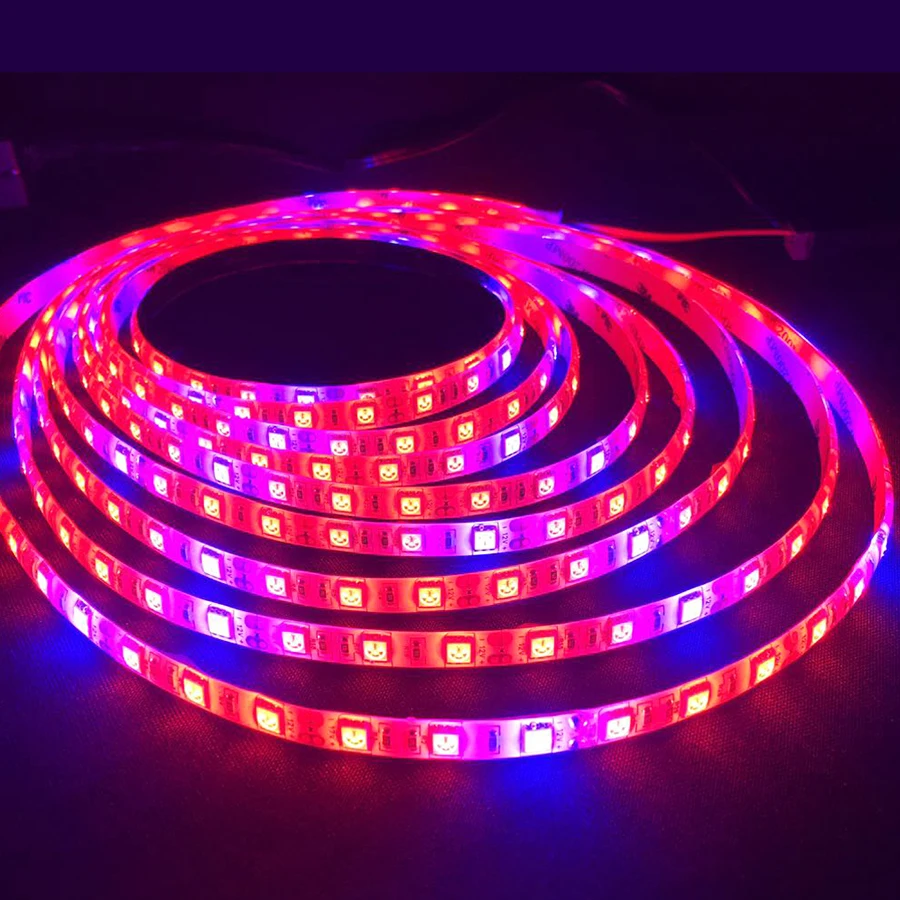 LED-Grow-Lights-5M-60leds-m-DC12V-Growing-LED-Strip-IP65-Waterproof-Plant-Growth-Light-for