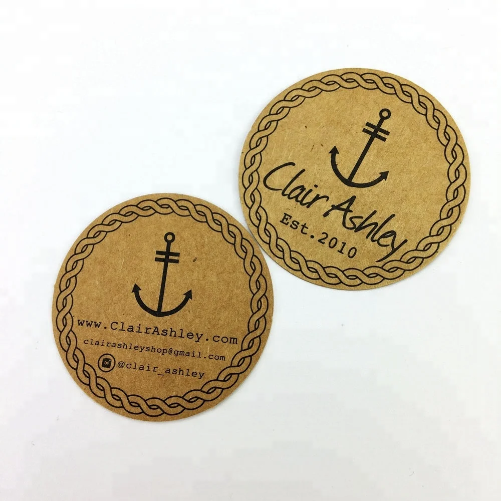 

Recycled Custom Jeans Hang Tag Designs Kraft Hang Tags