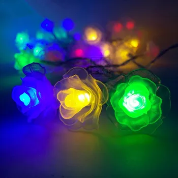

Wedding Propose Party Romantic Decorative Lights Rose led string AA Battery fairy lights LED light garland 2M/4M/10M