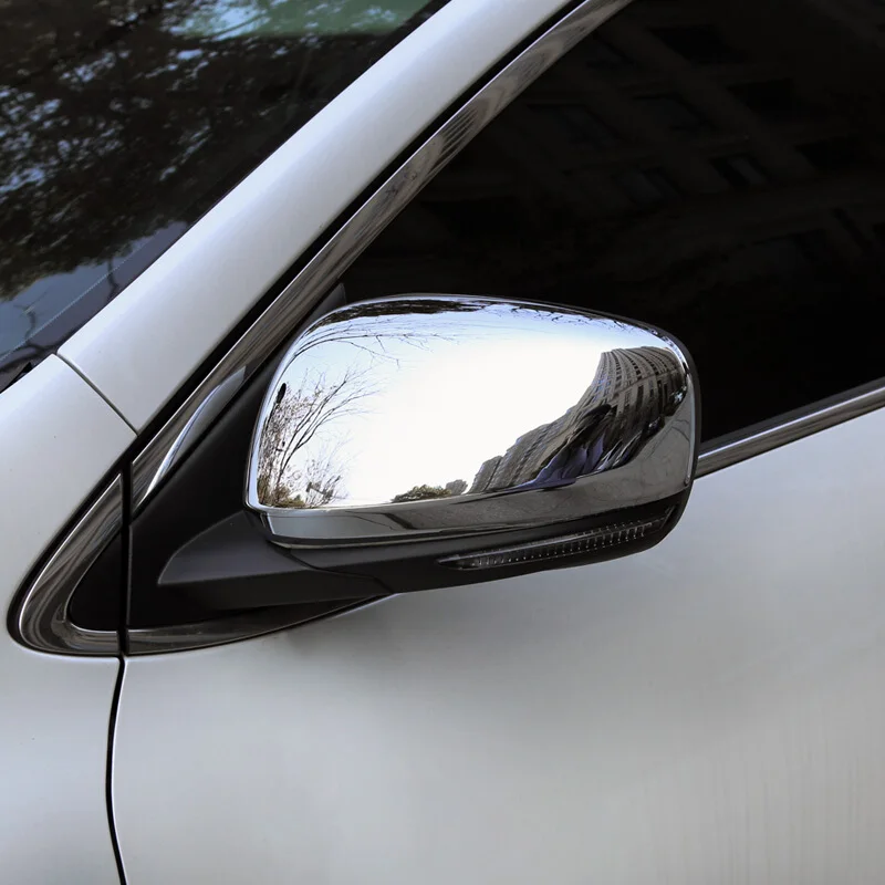 Для Renault Kadjar 2015 2016 2017 2018 ABS хром Автомобильное зеркало заднего вида декоративная