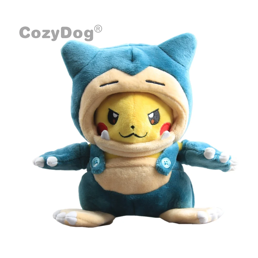 Аниме Snorlax мания Пикачу плюшевая игрушка прекрасный Пикачу Косплей Мягкие куклы Детский подарок " 20 см