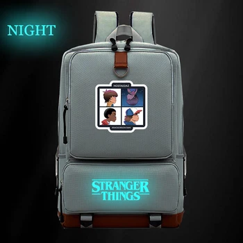 

Stranger Things Luminous Travel Laptop Backpack Men Women Bags Casual High Quality Rucksack Teens Boys Girls Shouler Mochila