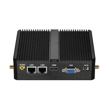 X30 Fanless Mini PC with Intel Celeron 3755U CPU 4GB RAM 60GB SSD Mini Desktop PC