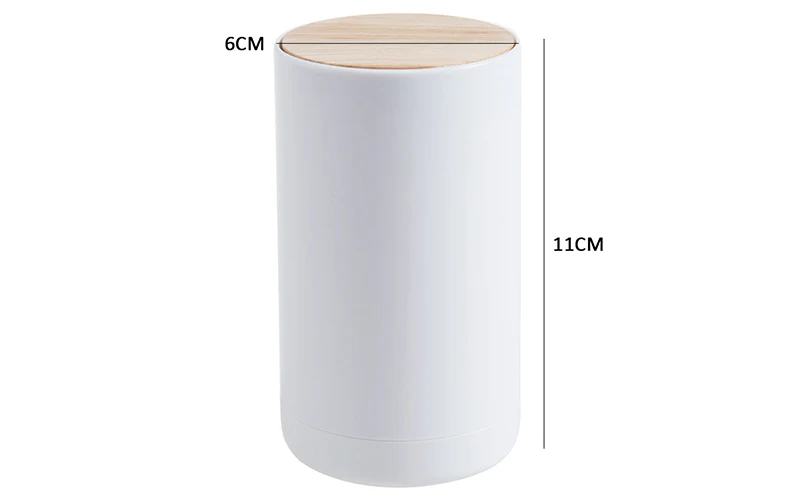 LIYIMENG Pop-up Toothpick Holder Cotton Bud Swabs Dispenser Case Q-tips Holder Storage Organizer Box Table Decoration Kitchen Accessories B7